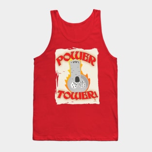 Power Tower Board Game Dice Design Tank Top